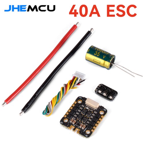 JHEMCU EM40A 40A BLheli_S 4in1 Brushless ESC DShot600 for RC FPV Racing Drone - Picture 2 of 21
