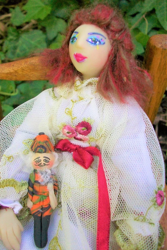 Clara and her Nutcracker (Ballet, Tchaikovsky) OOAK, Feito à Mão, Boneca de Arte - Imagem 2 de 4