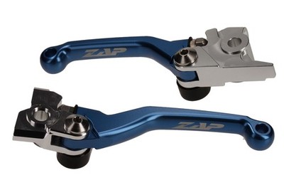 ZAP Kupplungs-Bremshebel Set Flexs passt an Sherco SE-R SE-F ab15 blau