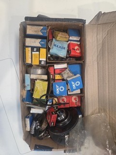 Vintage Bearing Job Lot SKF FAG RHP Steyr Mixed Bearings NOS / Used Engineering