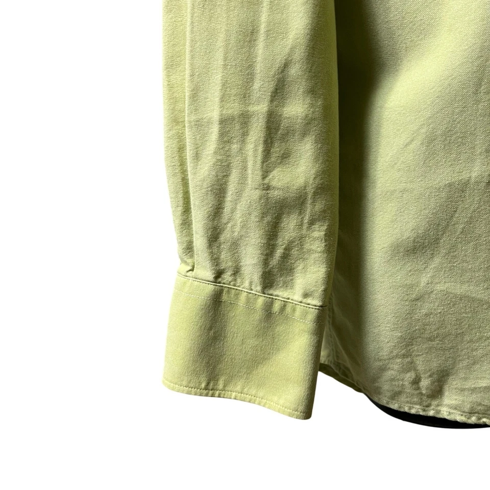 Camisa de vestir clásica informal de manga larga con botones Lacoste para hombre talla 42 Foto 3 de 4