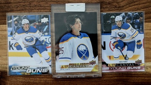 Owen Power [Clear Cut] #228 2022 Upper Deck card