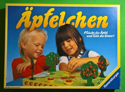 Ravensburger Äpfelchen ( Vollständig ) Pflügt die Äpfel und füllt die Eimer! - Bild 1 von 4