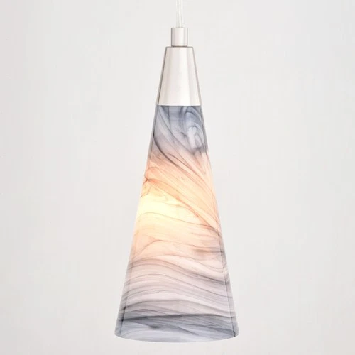 Vaxcel Lighting P0409 Milano 4"W Mini Pendant - Black - Picture 3 of 12