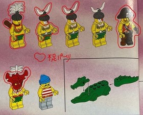 LEGO 6278 Enchanted Island Pirates Islanders 1994 Missing