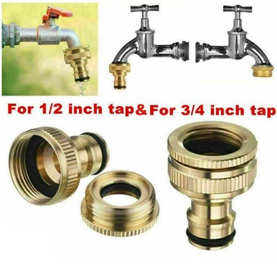 Fitting-Adapter Water Pipe Connector 1/2in 1PC HOSE Wasserhahn Messing