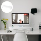 1PC Office Desktop Bracket Monitor komputerowy Rising Bracket Stojak na klawiaturę (biały)