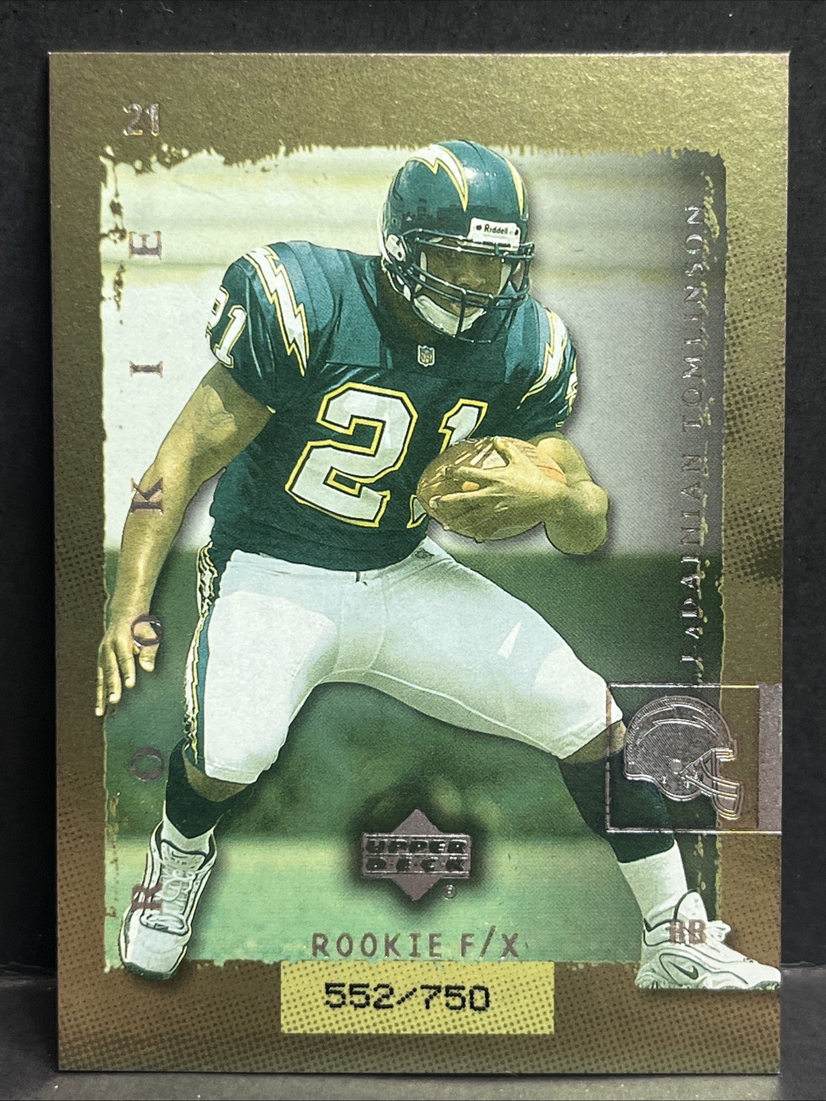 LaDainian Tomlinson Upper Deck Rookie F/X #293 Base