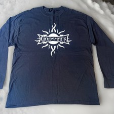 Rare Godsmack Band Logo Concert Tour L/S Tee Shirt 2XL Black Official Merch New