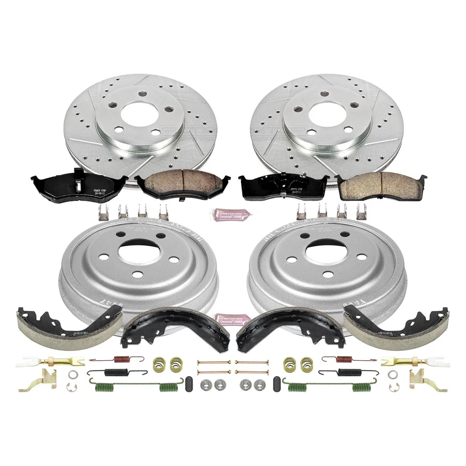 PowerStop K15058DK Brake Kit For Dodge Neon 2000-2005 Front Rear Foto 2 de 4