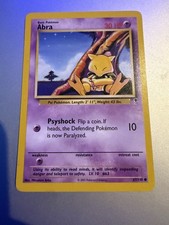 English Pokemon Regular Abra - 67/110 - Common Legendary Collection