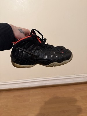 Nike Pro Pure Platinum Foamposite men s Size 8.5 Excellent Condition (NO BOX) 