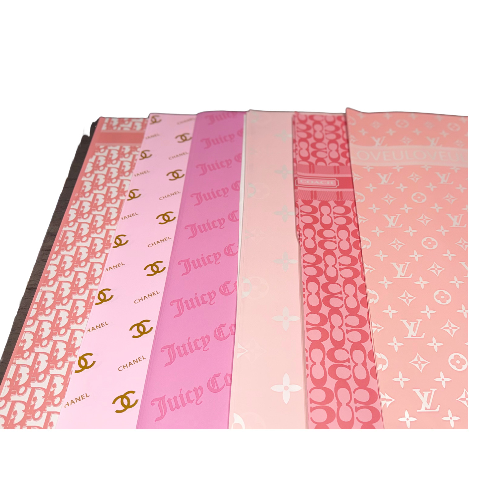 Bundle -30 Sheets (6 Designs ,5 Each) |22x22 In Floral & Modern