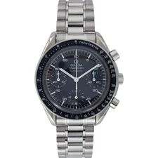 OMEGA Speedmaster 3510.50.00 Black Case Size 36mm Used Watch #8127