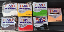 Lot of 7 FIMO Soft including 1 Effect Polymer...