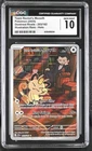 CGC 10 Team Rocket's Meowth IR 203/182 Destined Rivals Illustration Pokemon Card
