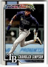2026 Topps #342 Chandler Simpson Tampa Bay Rays Baseball  FS Future Star