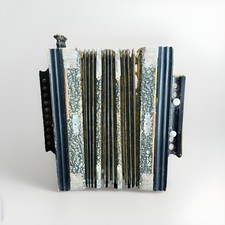 Regal Melodeon Akkordeon Handharmonika Vintage Antik Alt Knopfakkordeon Selten