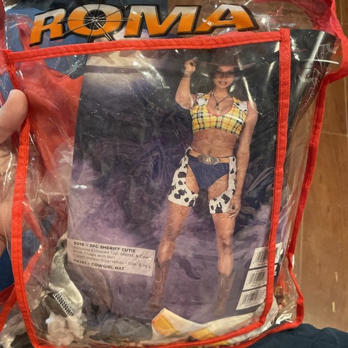 Roma Costume 5016 3pc Sheriff Cutie Size Medium