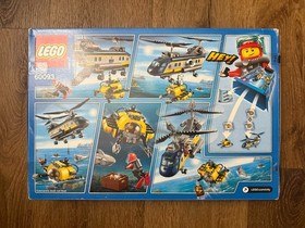 LEGO CITY: Deep Sea Helicopter (60093) - Brand New - Slight Damaged Box-See Pics