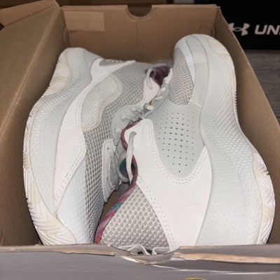 Under Armour Curry 3Z 24 SDE Basketball Shoes Mens 8 W 9.5 White NEW 3028191-114