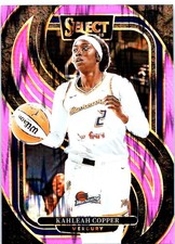 2025 Panini Select WNBA #136 Kahleah Copper Pink Flash Prizms