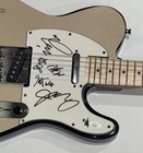 WILCO SIGNED CUSTOM YANKEE HOTEL FOXTROT GUITAR JEFF TWEEDY ALL 6 JSA COA — photo 2