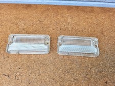 Pair 1967-69 Oldsmobile Cutlass Supreme Back Up Light Lenses Gm Guide 5959060 Pair 1967-69 Oldsmobile Cutlass Supreme Back Up Light Lenses Gm Guide 5959060
