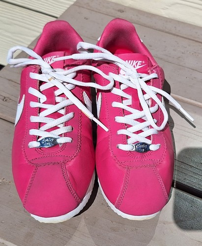 Nike Cortez '72 Sneakers 749502 749502-600 Vivid Pink + White Size 6Y - Bild 3 von 12