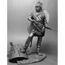Action Figure Celtic warrior, 1st century BC 75 mm Figures Tin. UnPainted