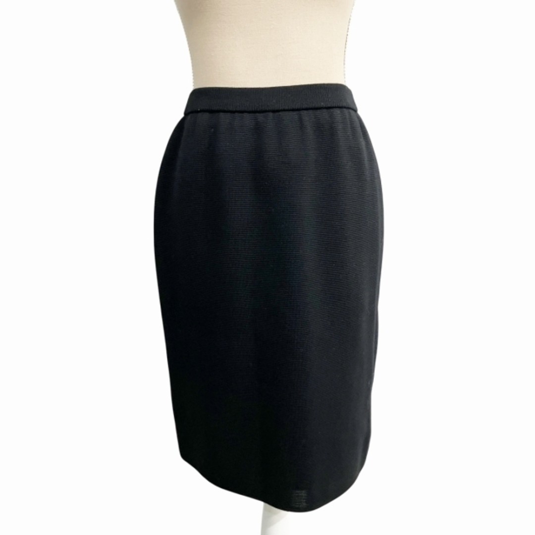 Gonna maglia Yves Saint Laurent lunghezza ginocchio lana nera 9 circa M usata 8bac259aca2