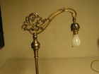 Antique 1930’s  4' 10"  Floor Brass Floor Lamp — photo 7