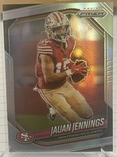 Juan Jennings Silver Prizm 2025 Panini Prizm #258 San Francisco 49ers