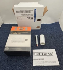 Harley-Davidson 33600071 Vintage White Shifter Peg - Rubber Shifter Peg