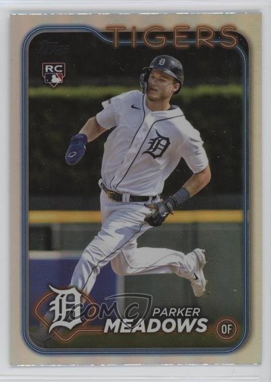 2024 Topps Series 2 Rainbow Foil Parker Meadows #516 11gl