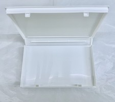 26 ct New Standard VHS Cases WHITE NO HUB FULL SLEEVE HIGH QUALITY