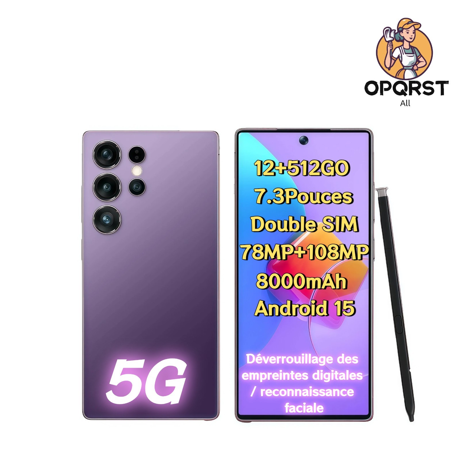 Smartphone 5G S25 Ultra 12+512GO pour en finir avec les bugs