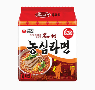 Nongshim Shin Kimchi Ramyun Multi Pack 124g*4p(1pack)