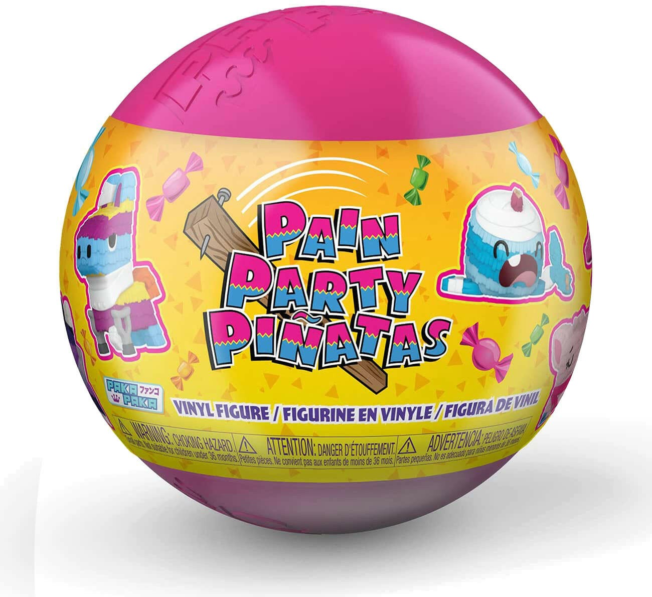 Funko Paka Pain Party Pinatas 2.5"" Blind Capsule Vinyl Figure