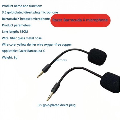Replacement Microphone for Razer Barracuda X Headphone MIC