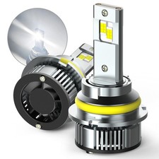 Auxito 9007 Hb5 Canbus Led Headlight Bulbs High Low Beam Super Bright 6500k 2x