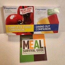 Weight Watchers WW 2008 Complete Food  Dining Out Companion  Meal Guide USED 