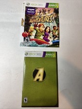  Manual  Cover Art Only Kinect Adventures - Microsoft Xbox 360
