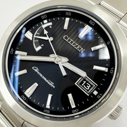 THE CITIZEN AQ1050-50E Solar Black Dial Stainless Steel Bracelet Men's Watch