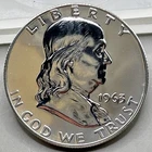 1963 Franklin Half Dollar Gem Proof 90% Silver