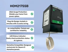 Square D by Schneider Electric HOM2175SB Homeline SurgeBreaker,25kA,120/240V