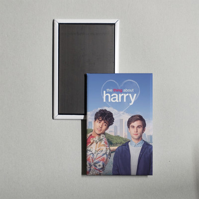 The Thing About Harry Mini Movie Poster Fridge Locker Magnet