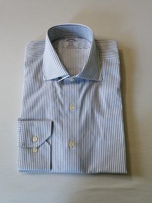 New w Tag Men's Brooks Brothers Regent Non-Iron Dress Shirt 15.5/32-33