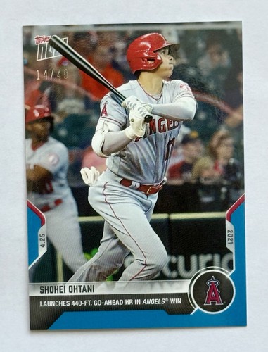 2021 Topps Now #128 Shohei Ohtani Angels