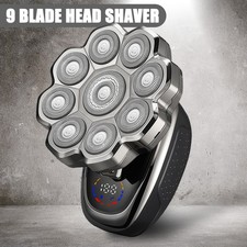 Electric Shaver 5IN1 9D Beard Trimmer Bald Head Razor Wet/Dry Men Grooming Kits
